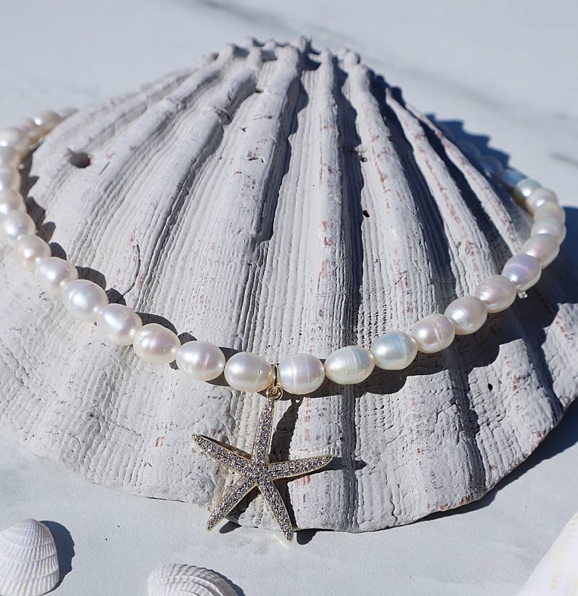 92.5 SILVER WITH ORIGINAL PEARL NECKLACE